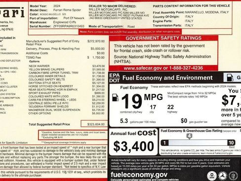 Certified 2024 Ferrari Roma Spider image 2