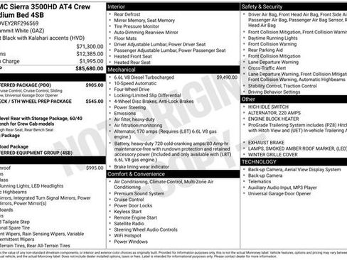 Used 2024 GMC Sierra 3500 AT4 w/ AT4 Preferred Package image 36