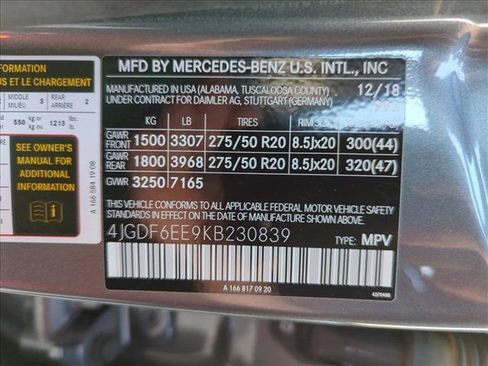 Used 2019 Mercedes-Benz GLS 450 4MATIC image 15