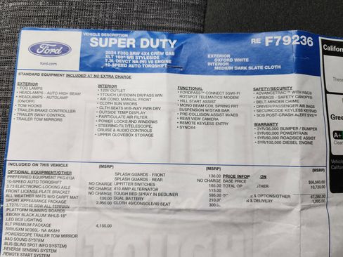 Used 2024 Ford F350 XLT w/ XLT Premium Package image 49