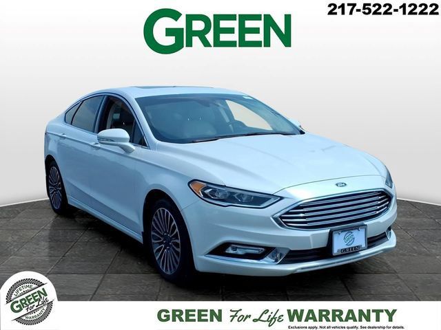 Used 2017 Ford Fusion SE w/ Fusion SE Technology Package FWD image 1