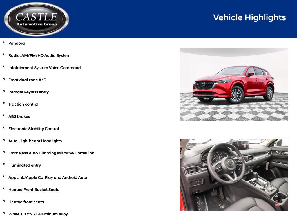 Used 2025 MAZDA CX-5 AWD 2.5 S w/ Select Package image 4