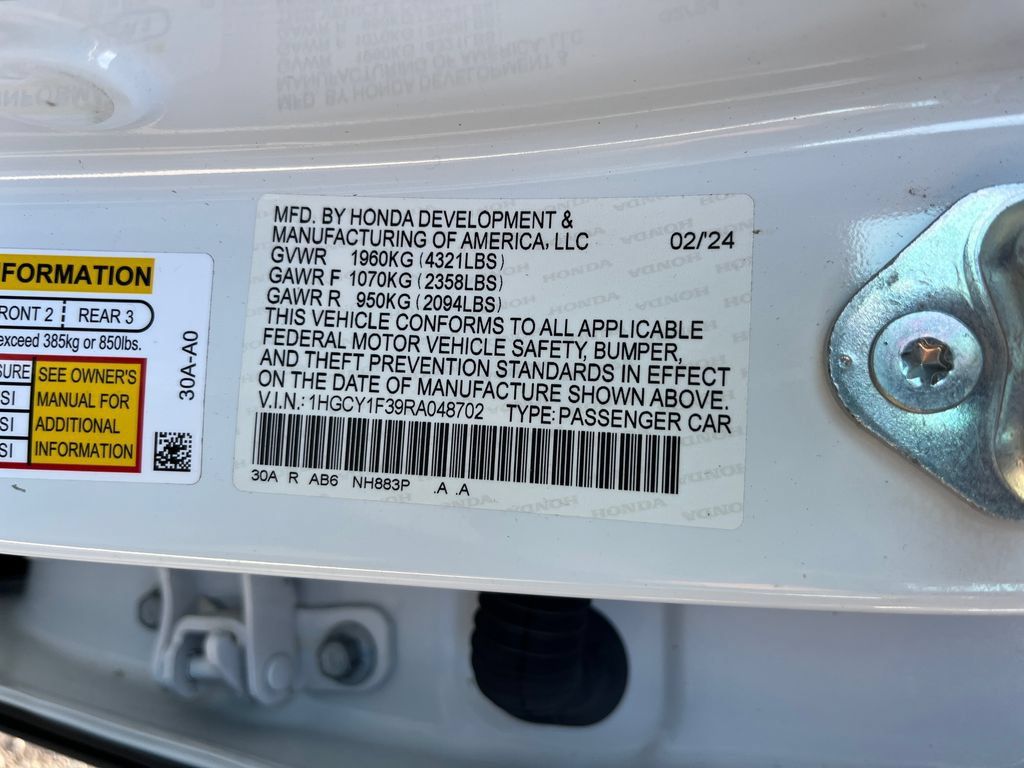 Used 2024 Honda Accord EX image 30