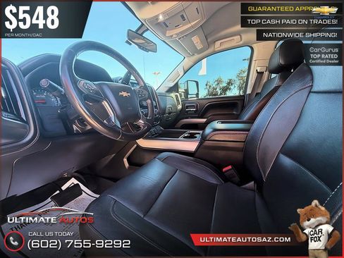 Used 2016 Chevrolet Silverado 2500 LTZ w/ Duramax Plus Package AWD/4WD image 10