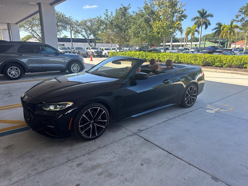 Used 2021 BMW 430i Convertible w/ M Sport Package RWD image 1