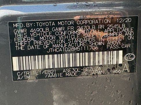 Used 2021 Lexus IS 300 w/ Comfort Package RWD image 18