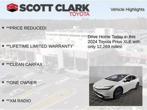 Used 2024 Toyota Prius XLE FWD image 13