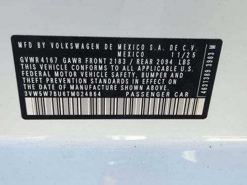 New 2026 Volkswagen Jetta S image 20