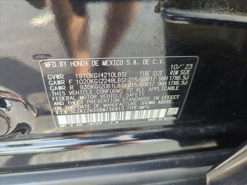 Certified 2024 Honda HR-V LX image 23
