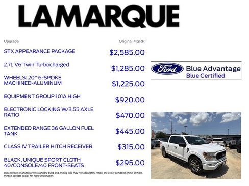 Used 2022 Ford F150 XL w/ STX Appearance Package RWD image 10