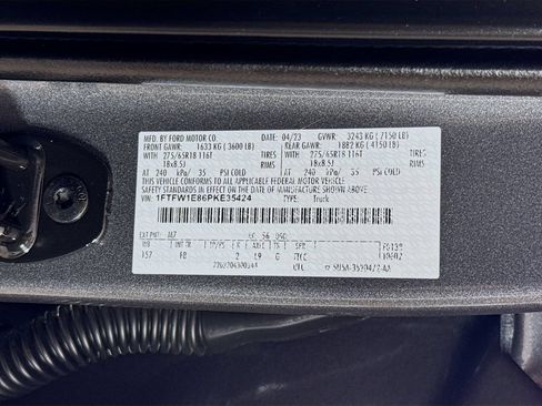 Used 2023 Ford F150 XLT w/ Equipment Group 302A High AWD/4WD image 33
