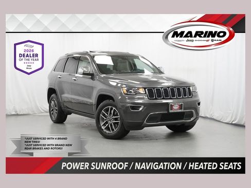 Certified 2021 Jeep Grand Cherokee Limited AWD/4WD image 1