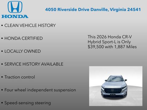 Used 2026 Honda CR-V Sport-L image 7