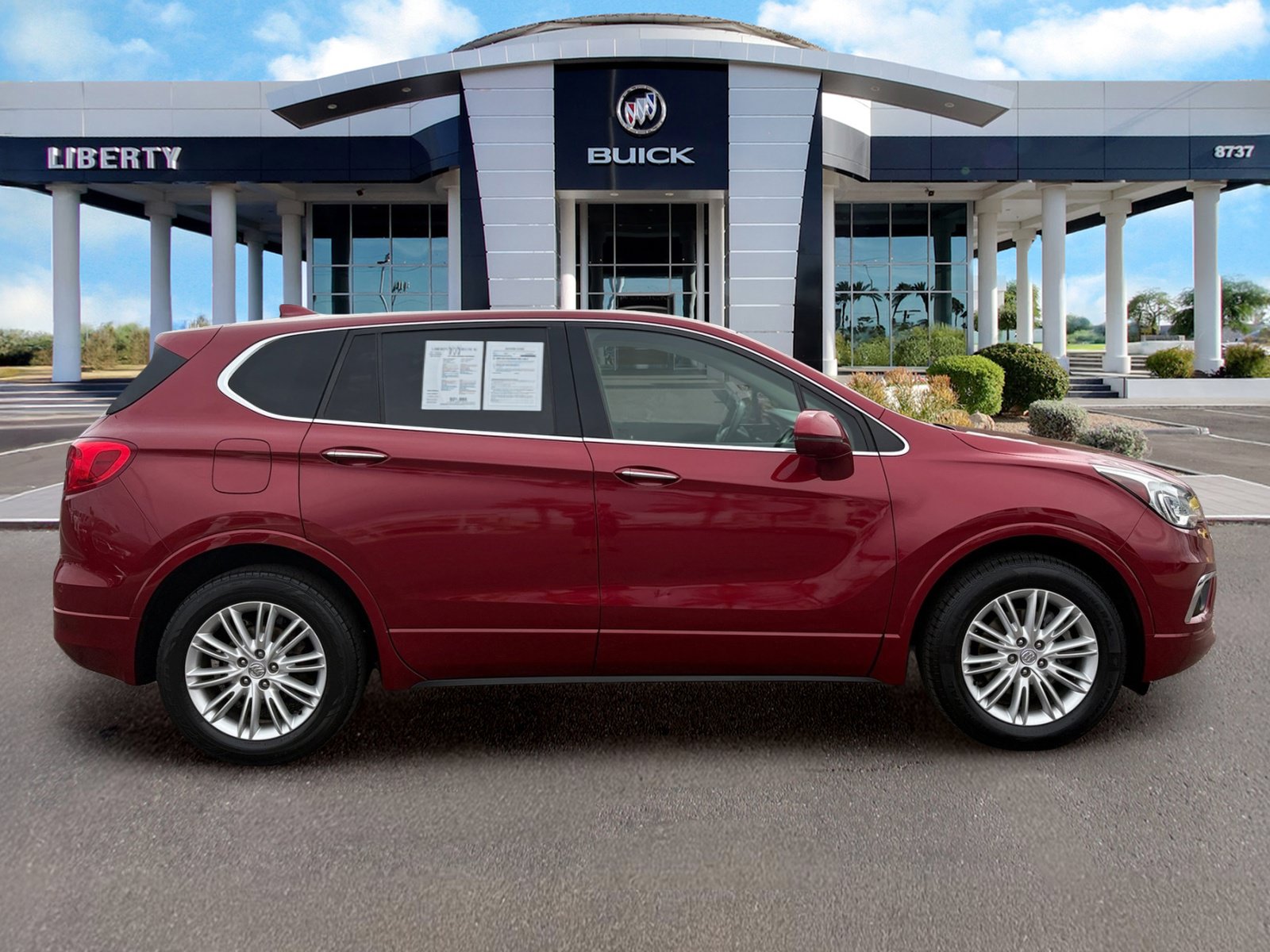 Used 2017 Buick Envision Preferred w/ LPO, Interior Luxury Package FWD image 2