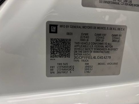 Used 2020 Chevrolet Silverado 1500 LT Trail Boss image 30