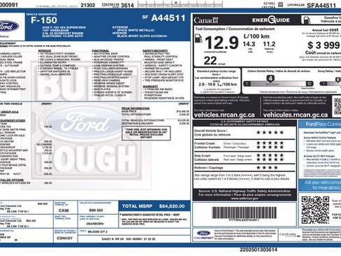 Certified 2025 Ford F150 Tremor w/ Mobile Office Package image 45