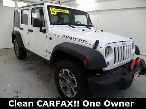 Used 2015 Jeep Wrangler Unlimited Rubicon w/ Dual Top Group image 1
