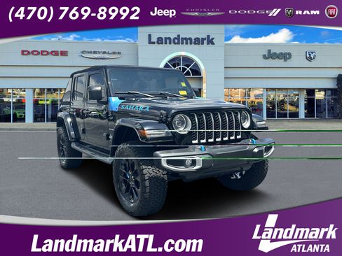 Used 2023 Jeep Wrangler Unlimited Sahara AWD/4WD image 1