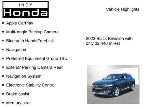 Used 2023 Buick Envision Avenir AWD/4WD image 7