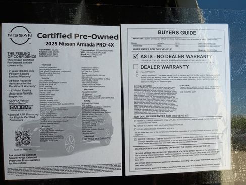 Used 2025 Nissan Armada PRO-4X AWD/4WD image 33
