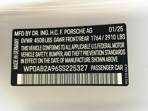 Certified 2025 Porsche 911 Carrera 4 GTS AWD/4WD image 41