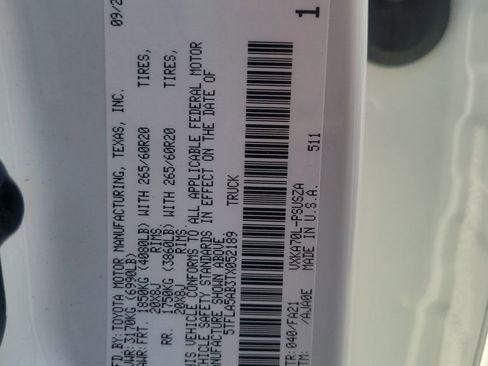 Used 2026 Toyota Tundra SR5 w/ SX Package image 36