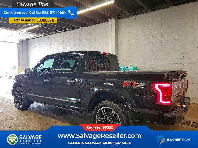 Used 2015 Ford F150 Platinum w/ Technology Package AWD/4WD image 3