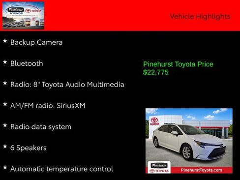 Certified 2026 Toyota Corolla LE FWD image 20