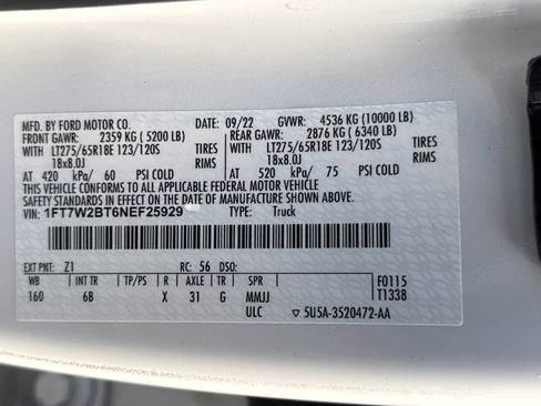 Used 2022 Ford F250 Lariat AWD/4WD image 16