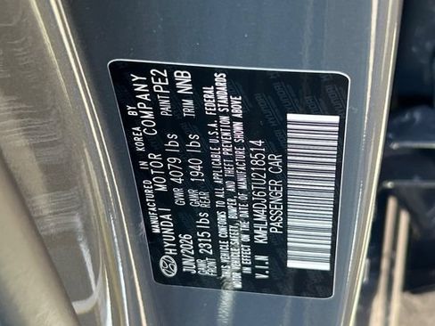New 2026 Hyundai Elantra Hybrid FWD image 22