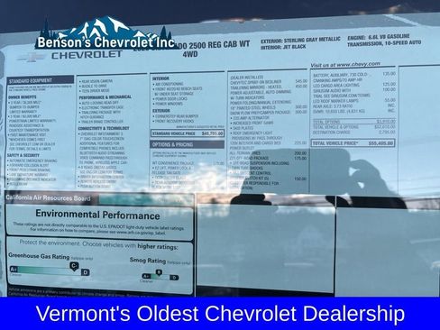 New 2026 Chevrolet Silverado 2500 W/T w/ WT Convenience Package image 22