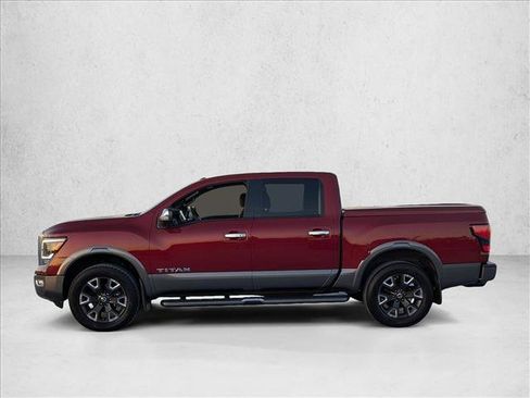 Used 2021 Nissan Titan Platinum Reserve w/ Off Road Protection Package AWD/4WD image 7