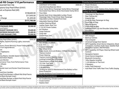 Used 2023 Audi R8 V10 performance w/ Premium Package