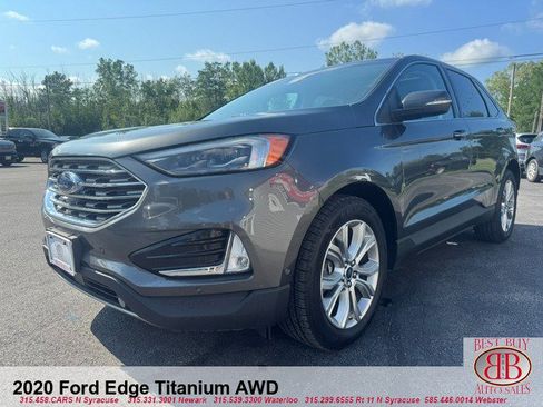 Used 2020 Ford Edge Titanium w/ Equipment Group 301A AWD/4WD image 7