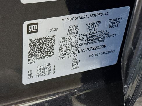 Used 2023 Chevrolet Silverado 1500 Custom RWD image 38