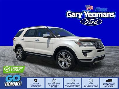 Certified 2018 Ford Explorer Platinum
