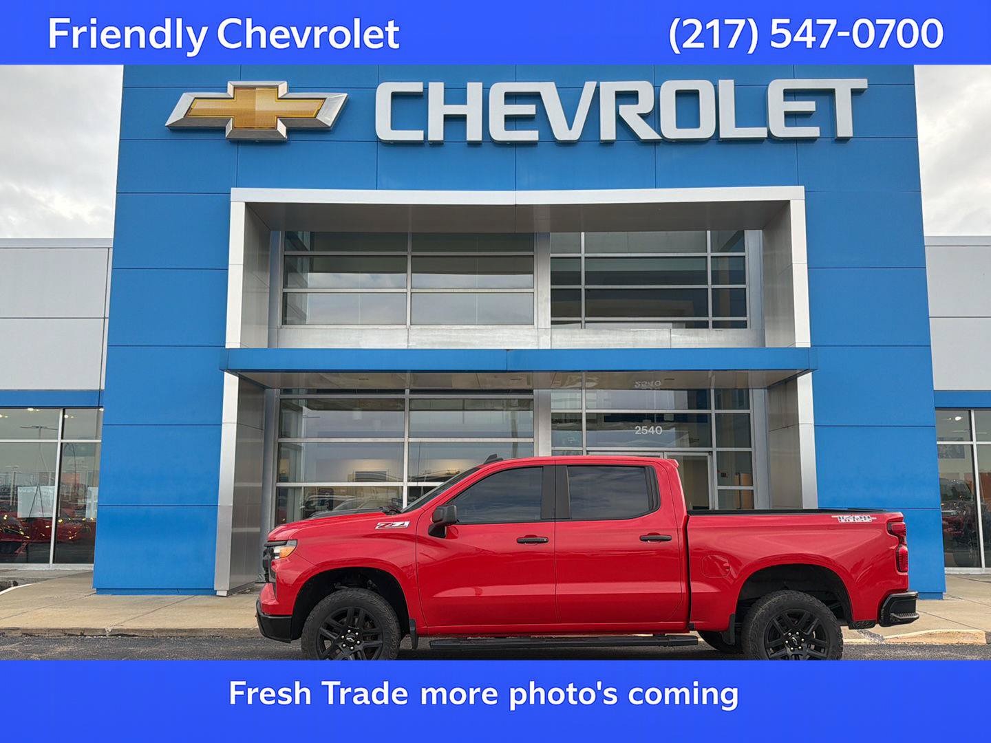 Certified 2023 Chevrolet Silverado 1500 Custom Trail Boss AWD/4WD image 1