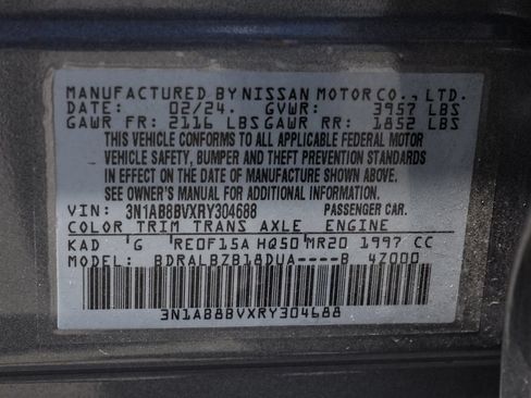 Used 2024 Nissan Sentra S FWD image 33