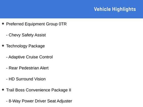 New 2026 Chevrolet Colorado Trail Boss AWD/4WD image 5