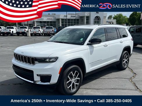 Used 2025 Jeep Grand Cherokee L Limited w/ Luxury Tech Group II AWD/4WD image 1