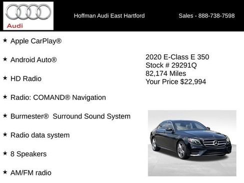 Used 2020 Mercedes-Benz E 350 4MATIC Sedan image 12