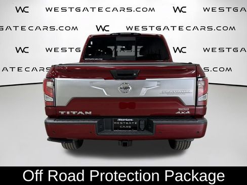 Used 2021 Nissan Titan Platinum Reserve w/ Off Road Protection Package AWD/4WD image 4