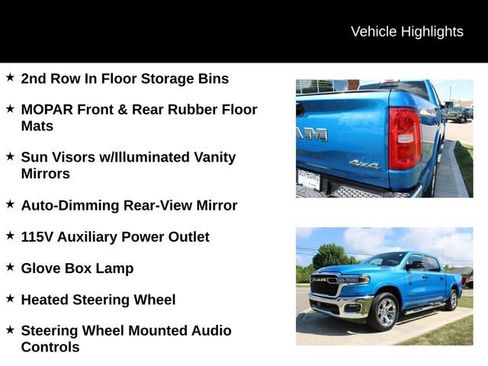 Used 2025 RAM 1500 Big Horn AWD/4WD image 16