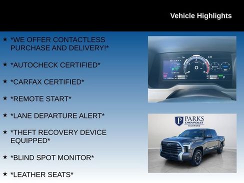 Used 2023 Toyota Tundra Limited AWD/4WD image 4