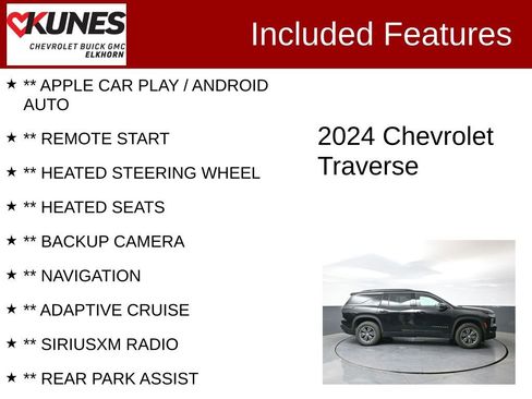 Used 2024 Chevrolet Traverse LT AWD/4WD image 2