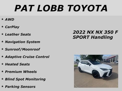 Used 2022 Lexus NX 350 F Sport AWD/4WD image 19
