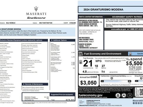 Certified 2024 Maserati GranTurismo Modena image 27