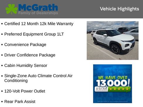 Used 2023 Chevrolet TrailBlazer LT w/ Convenience Package AWD/4WD image 6