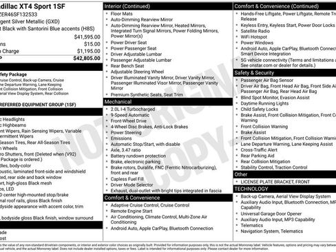 Used 2025 Cadillac XT4 Sport FWD image 38