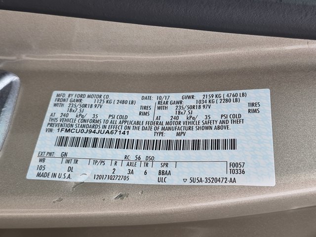 Used 2018 Ford Escape Titanium FWD image 25
